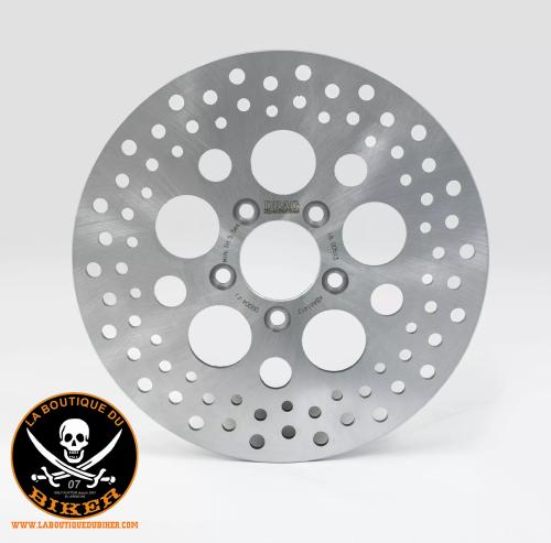 DISQUE DE FREIN HD 2000-2024 ARRIERE...DRAG SPECIALTIES BRAKE ROTOR FIX ROUND 11.5" 17103342 / DG004F1