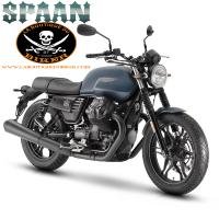 Couvre Réservoir MOTO GUZZI V7 III / V9 ROAMER (2016-2018) Cuir MARRON...SP1595M TANK-PANEL...SPAAN LA BOUTIQUE DU BIKER