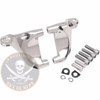 KIT DE MONTAGE CALE-PIEDS AR CHROME HD SPORTSTER 2004-2013...DRAG SPECIALTIES MOUNT PASS PEG 04-13XL 16200363 / 057099