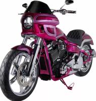 BULLE SAUTE-VENT HARLEY LOWRIDER  STREET BOB 2018-2024... Minicarénage S-RT SADDLEMEN FAIRING MINI M8 LOWRIDER, STREET BOB, STANDARD 23300307 / 818-29-15589