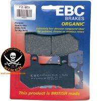 PLAQUETTES DE FREIN HD FLHT 2015-2023 AVANT/ARRIÈRE...FA409 EBC BRAKE PAD FA SERIES ORGANIC