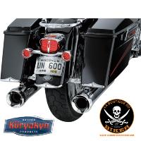 PROTECTION DE GARDE-BOUE KURYAKYN ARRIERE HARLEY FL 2002-2008...KUR8640 KURYAKYN ACCENT REAR FENDER